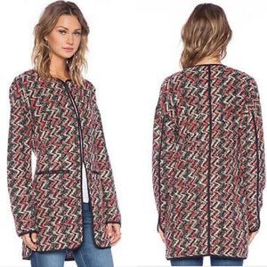 SANCTUARY Kimono City Boucle Jacket Size Medium